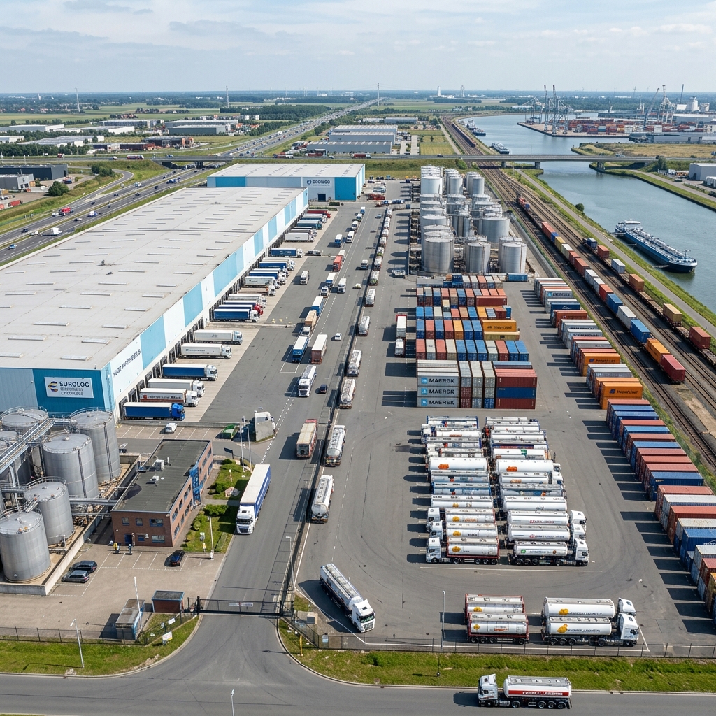 Chemical Distributor Network Development - Logistics hub