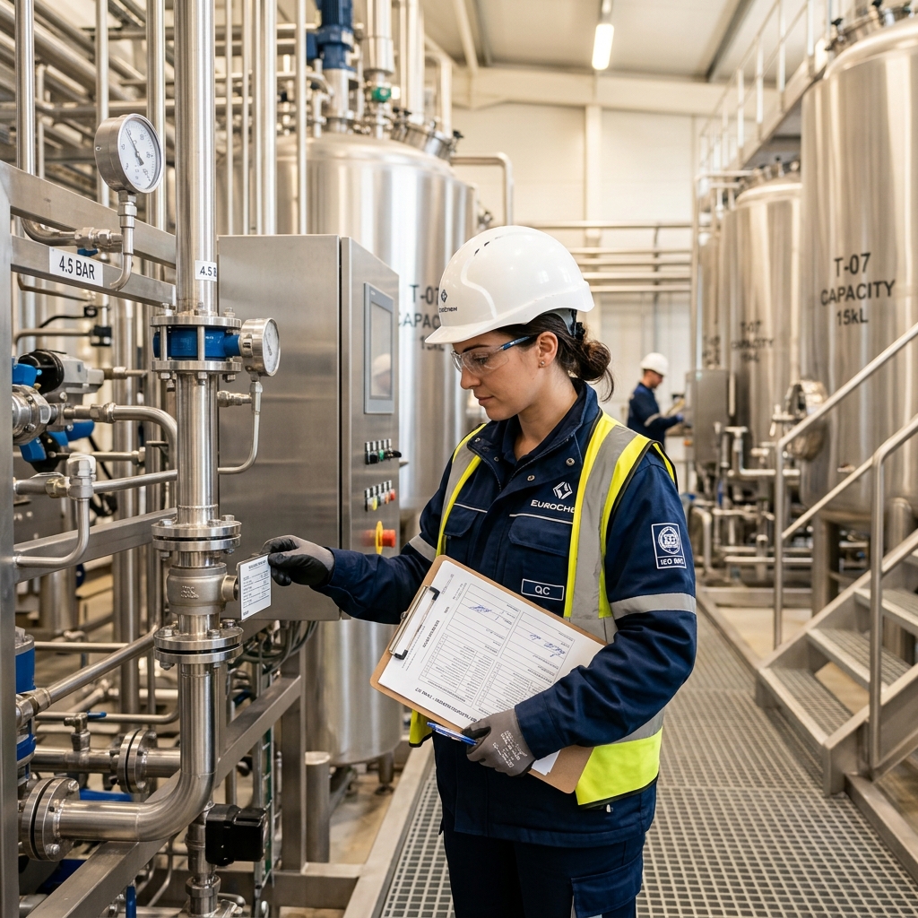 European Supplier Verification Program - Chemical facility inspection